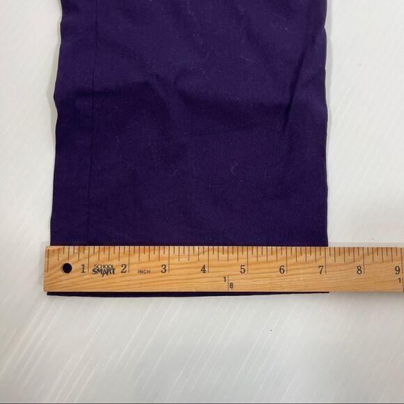 Ricki's Capris Purple Stretch Pull-On Women's Size Medium - Picture 7 of 7